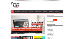 Desktop Screenshot of campustimespune.com